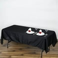 thumbnail image 1 of Balsa Circle 60" x 102" Polyester Rectangular Tablecloth Black, 1 of 9