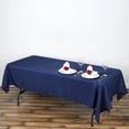 thumbnail image 1 of Balsa Circle 60" x 102" Polyester Rectangular Tablecloth Navy Blue, 1 of 9