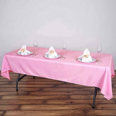 Efavormart 5 Pack | 60"x60" Lavender Seamless Satin Square Tablecloth ...