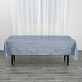 thumbnail image 1 of BalsaCircle 60" x 102" Sequin Rectangular Tablecloth Dusty Blue, 1 of 9
