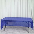 thumbnail image 1 of BalsaCircle 60" x 102" Sequin Rectangular Tablecloth Royal Blue, 1 of 7