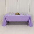 thumbnail image 1 of BalsaCircle 60" x 126" Lavender Premium Polyester Rectangular Tablecloth Table Linens Wedding Reception Decorations Catering Supplies, 1 of 8
