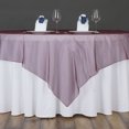 thumbnail image 1 of BalsaCircle 60" x 60" Burgundy Sheer Organza Table Overlays Wedding Party Tablecloth, 1 of 6
