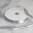 thumbnail image 1 of BalsaCircle 7/8" x 100 yards Silver Shiny Single Side Satin Ribbon Wedding FAVORS Crafts, 1 of 3