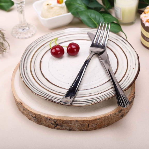 Balsa Circle 7-9" Natural Round Poplar Wooden Slices Party Tabletop Centerpieces Wedding Crafts