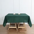 thumbnail image 1 of BalsaCircle 70" x 70" Square Polyester Tablecloth Hunter Green, 1 of 8
