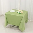 thumbnail image 1 of BalsaCircle 70x70 in Sage Green Scuba Polyester Square Tablecloth Party Linens Events Decorations Supplies, 1 of 8
