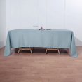 thumbnail image 1 of BalsaCircle 72" x 120" Polyester RECTANGULAR Tablecloth Table Linens Dusty Blue, 1 of 8