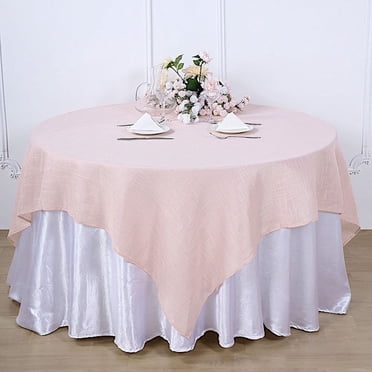 BalsaCircle Mantel Rectangular De Poliéster De Alta Calidad, 90 X 156 Pulgadas Color Marfil Para Bodas Fiestas Eventos Catering