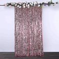 thumbnail image 1 of BalsaCircle 8 feet x 8 feet Pink Big Payette Sequin Backdrop Curtain Wedding Party Photo Booth Decorations, 1 of 8