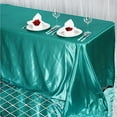 thumbnail image 1 of 90x132 inch Turquoise Rectangle Tablecloth Table Cover Linens Wedding Table Cloth Party Reception Events Kitchen Dining, 1 of 3