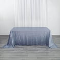 thumbnail image 1 of BalsaCircle 90" x 132" Sequin Rectangular Tablecloth Dusty Blue, 1 of 8
