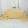 thumbnail image 1 of BalsaCircle 90" x 156" Premium Polyester Rectangular Tablecloth Table Linens Champagne, 1 of 5
