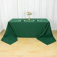 thumbnail image 1 of BalsaCircle 90" x 156" Premium Polyester Rectangular Tablecloth Table Linens Hunter Green, 1 of 4
