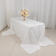 thumbnail image 1 of BalsaCircle 90" x 156" Rectangular Cotton Wedding Tablecloth Linens White, 1 of 8