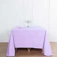 thumbnail image 1 of BalsaCircle 90" x 90" Square Polyester Tablecloth Lavender, 1 of 8