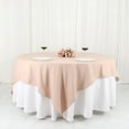 thumbnail image 1 of BalsaCircle 90" x 90" Square Polyester Tablecloth Nude, 1 of 8