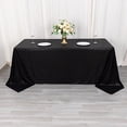 thumbnail image 1 of BalsaCircle 90x132 in Black Sequin Dots Polyester Rectangle Tablecloth Party Events Reception Decorations Supplies, 1 of 8