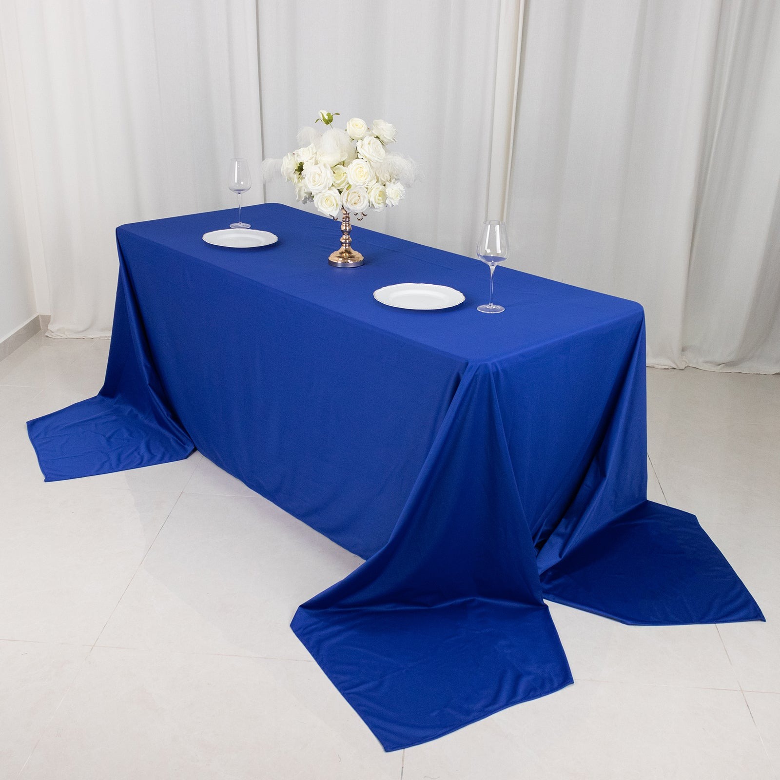 Balsacircle Tovaglia Rettangolare In Poliestere Rosa – 228,6 X 335,3 Cm, Antimacchia E Ingualcibile Per Matrimoni E Feste