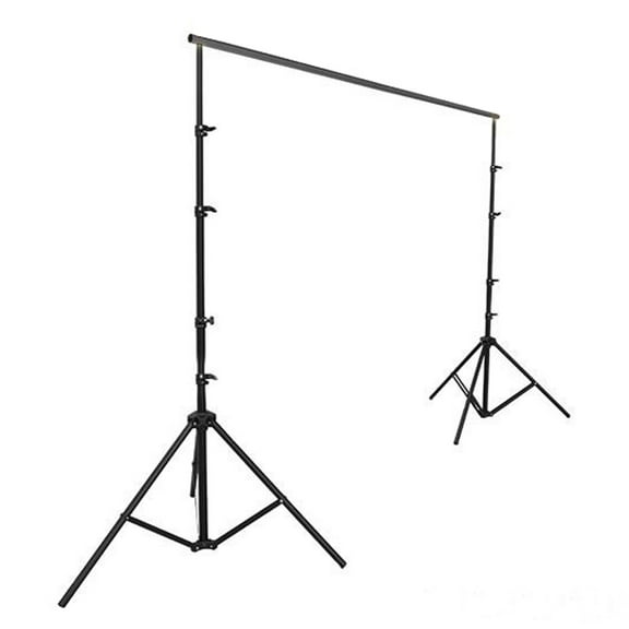 BalsaCircle Black 12 feet x 12 feet Large Photo Backdrop Stand Kit Studio Background Wedding Party Photo Booth