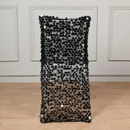 Efavormart Matte Champagne Big Payette Sequin Chiavari Chair Slipcover ...
