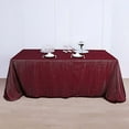 thumbnail image 1 of BalsaCircle Burgundy 90" x 156" Sequin Rectangular Tablecloth Dining Table Linens, 1 of 7