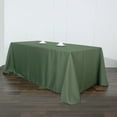 thumbnail image 1 of BalsaCircle Christmas Holidays 10 Pieces 90" x 156" Moss Green Rectangle Polyester Tablecloths Linen, 1 of 7