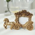 thumbnail image 1 of BalsaCircle Gold 7" Horse Carriage Picture Frame Party Wedding Favors Events Reception Decorations Supplies, 1 of 8