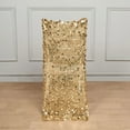thumbnail image 1 of Balsa Circle Gold Big Payette Sequin Chiavari Dining Chair Back Slipcover Party Events Home Decorations Supplies, 1 of 8