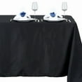 thumbnail image 1 of BalsaCircle Halloween 10 Pieces 54" x 96" Black Rectangle Washable Decorative Polyester Solid Tablecloths, 1 of 6