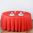 thumbnail image 1 of BalsaCircle Patriotic Veterans Day 6 Pieces 108" Red Round Tablecloths 4th of July Independence Day, 1 of 5