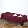thumbnail image 1 of BalsaCircle Patriotic Veterans Day 6 Pieces 60" x 102" Burgundy Rectangle Tablecloths 4th of July Independence Day, 1 of 7