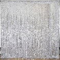 thumbnail image 1 of Balsa Circle Silver 20 feet x 10 feet Assorted Big Payette Sequin Backdrop Curtain Wedding Party Photo Prop, 1 of 7