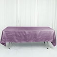 thumbnail image 1 of BalsaCircle Violet Amethyst 60" x 102" Accordion Crinkle Taffeta Rectangular Tablecloth, 1 of 8