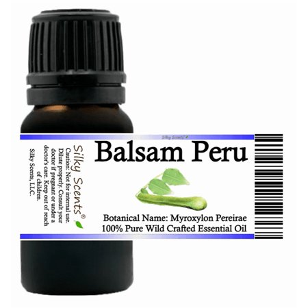 Balsam Peru Essential Oil 5 ml (1/6 fl oz) - 100% Pure and Natural by Silky Scents