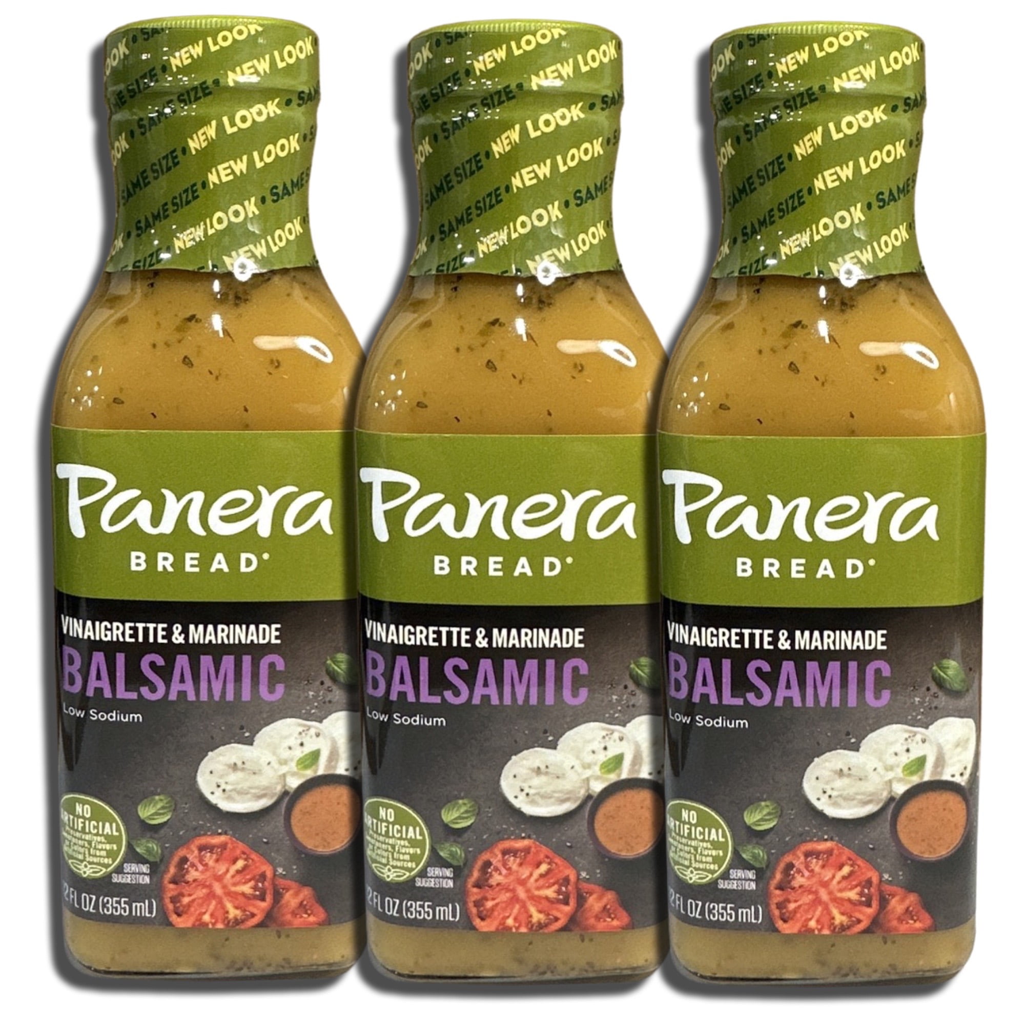Balsamic Vinaigrette Salad Dressing & Marinade by Panera | 12 Ounce | Pack of 3