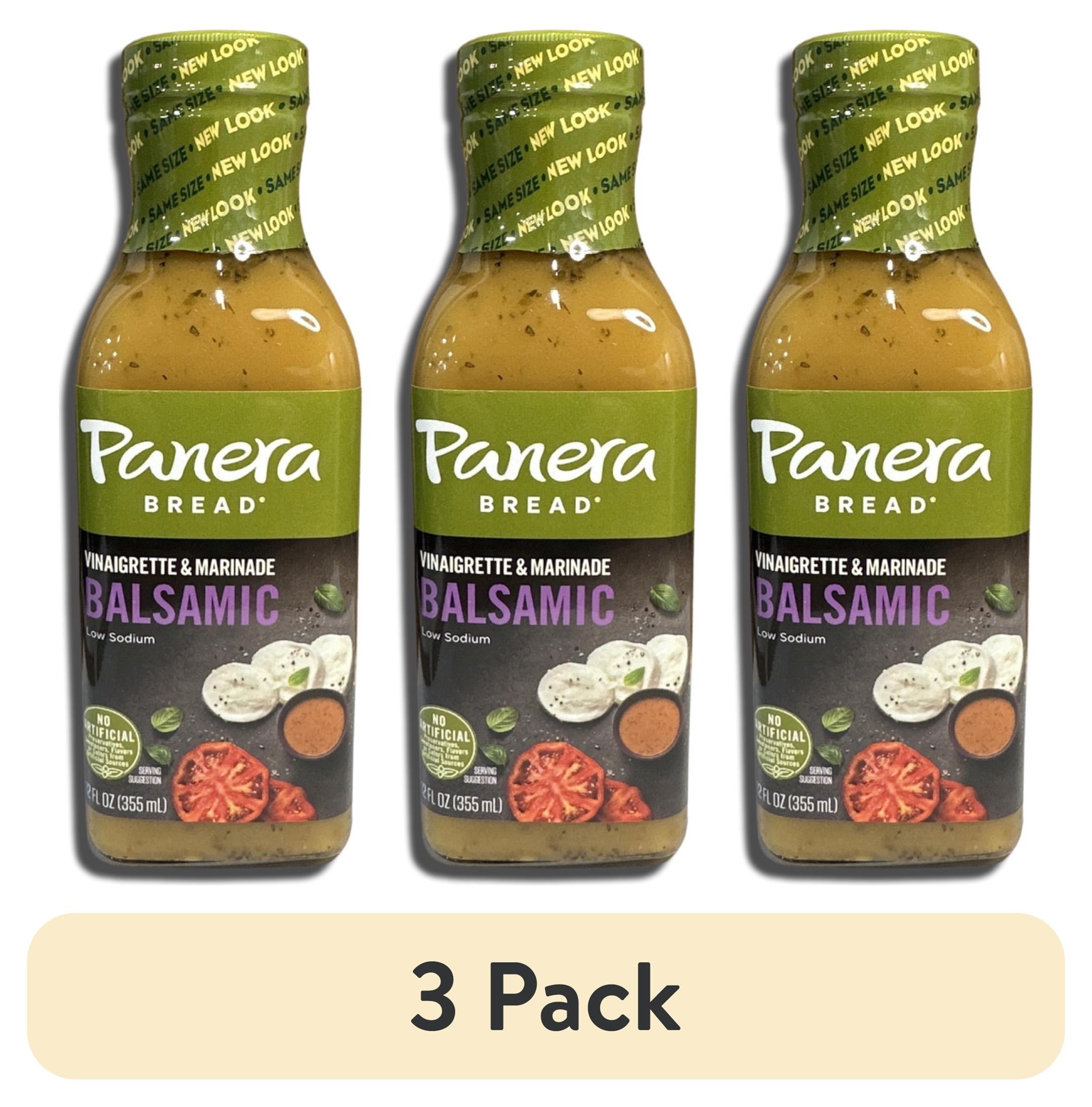 (3 pack) Balsamic Vinaigrette Salad Dressing & Marinade by Panera 12