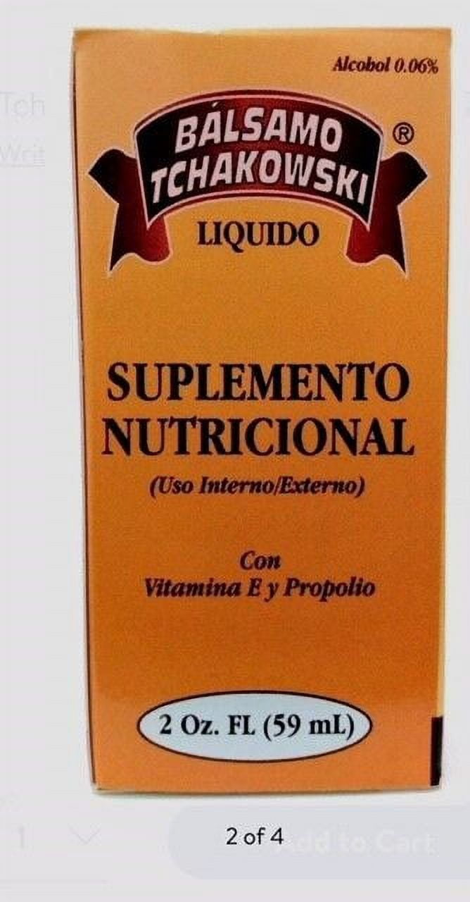 Balsamo Tchakowski Suplemento 2 oz