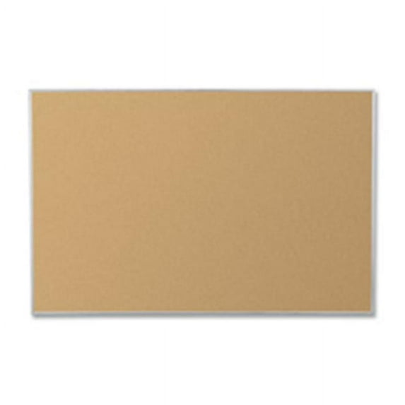 Balt- Inc. BLTE3019G Corkboard- 6ft.x4ft.- Aluminum Frame