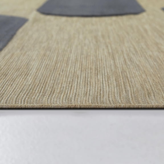 Balta Acton Modern Abstract Area Rug 7'10" x 10' - Charcoal