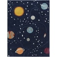 thumbnail image 1 of Balta Cardano Contemporary Striped Area Rug Navy 4'4" x 6' 4' x 6', 1 of 5
