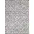 thumbnail image 1 of Balta Clemens Geometric Trellis Indoor/Outdoor Area Rug 5'3" x 7' - Grey, 1 of 5