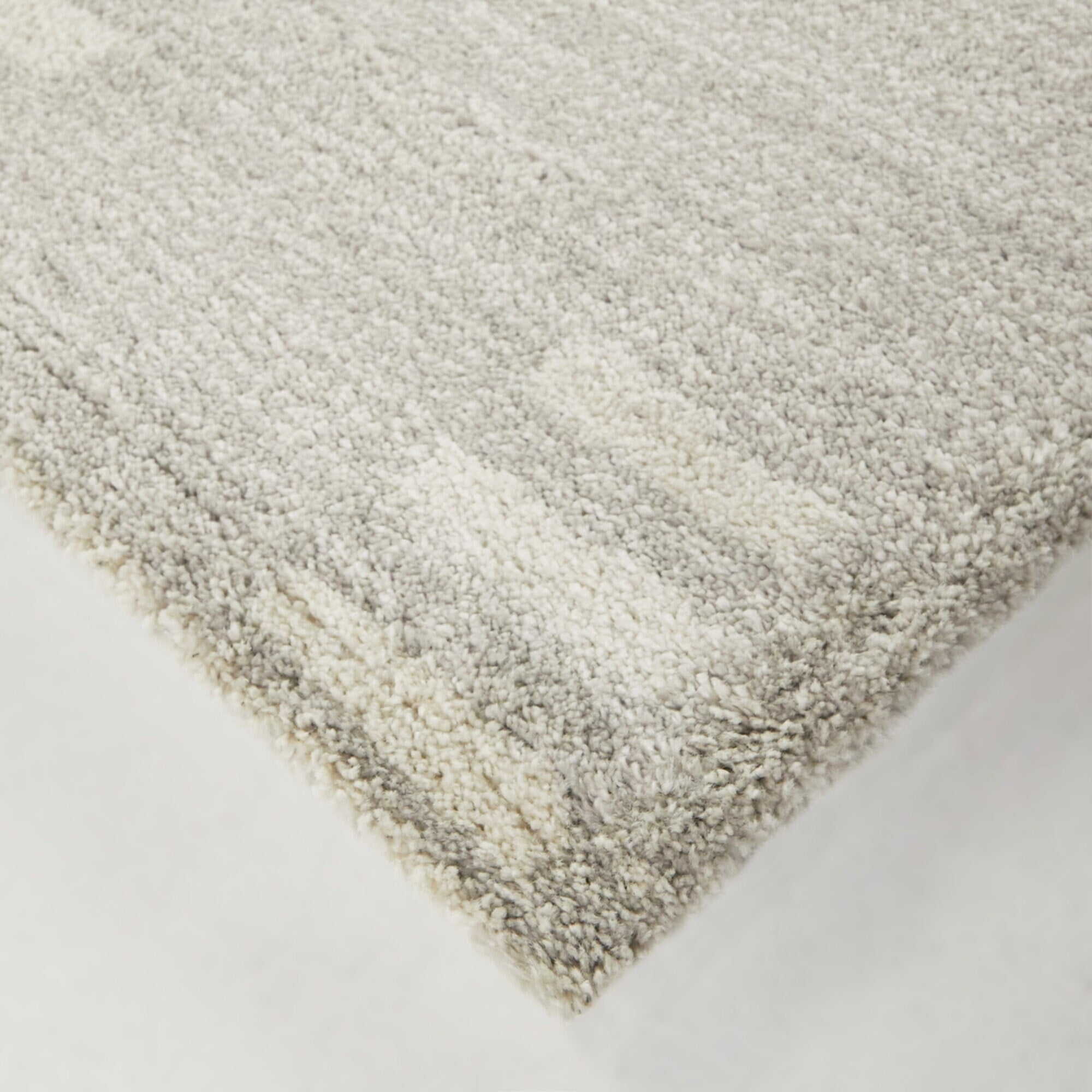Gray Geometric Synthetic Rectangular Area Rug 5'3" x 7'