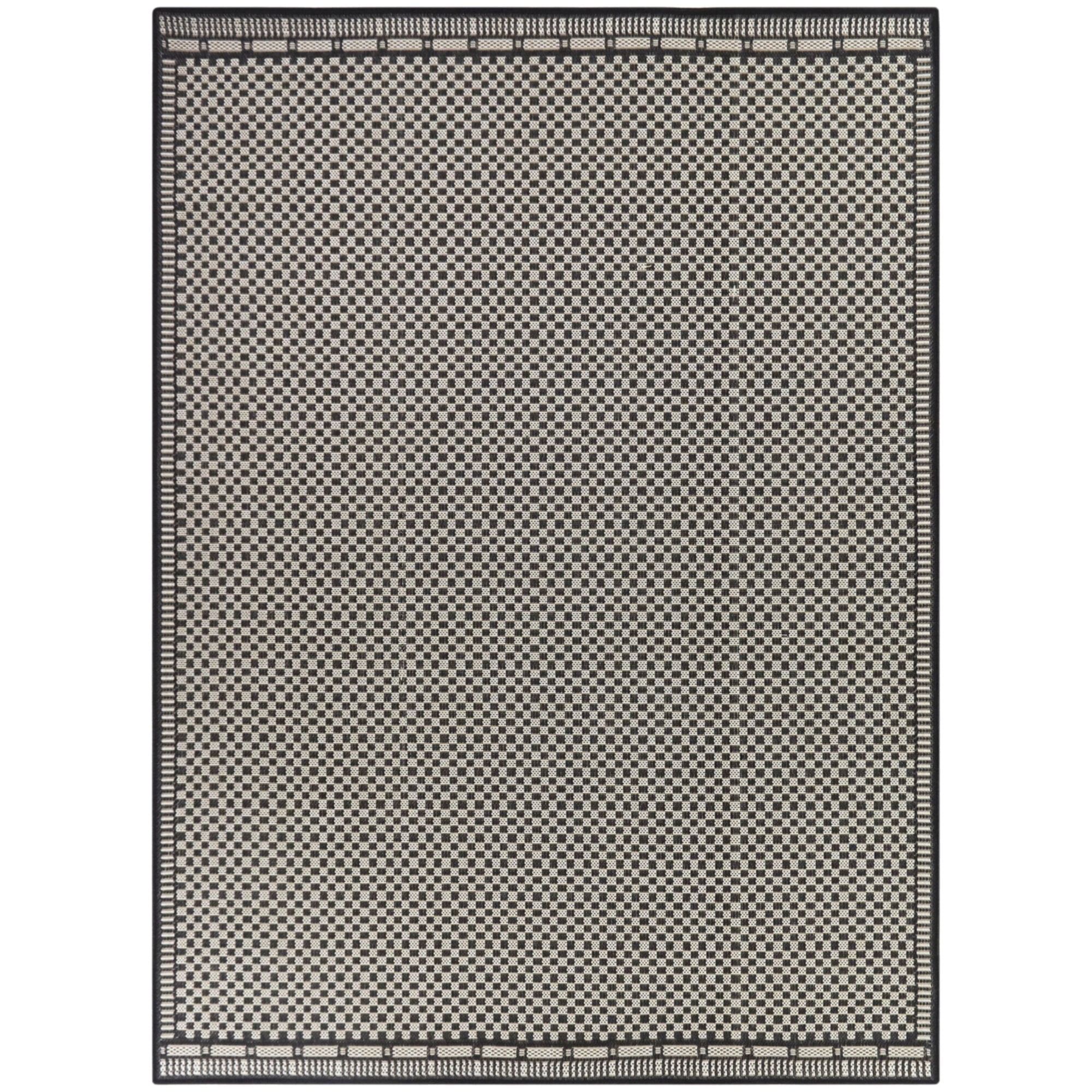 Balta Elmer Recycled Checkered Indoor/Outdoor Area Rug 5'3