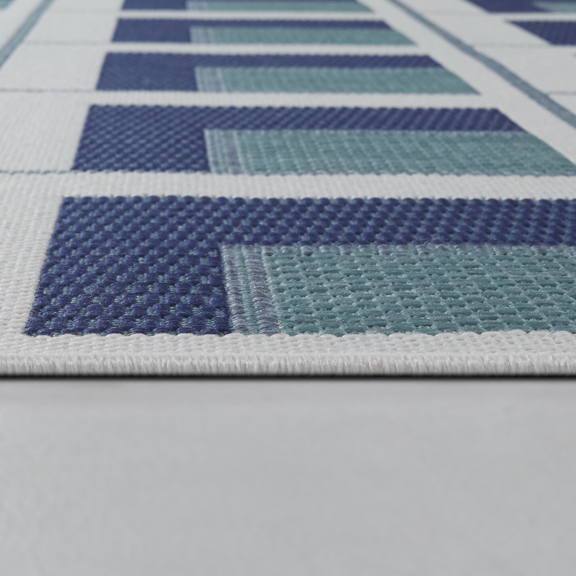 Balta Francesco Modern Geometric Checkered Indoor/Outdoor Area Rug 7'10 ...