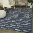 thumbnail image 1 of Balta Friendly Fish Geometric Coastal Area Rug Blue 7'10" x 10' 8' x 10' Teal, 1 of 5