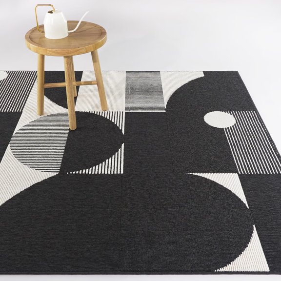Balta Fritz Modern Abstract Indoor/Outdoor Area Rug 7'10" x 10' 8' x 10'