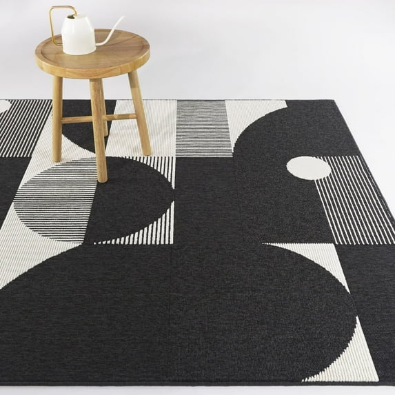 Balta Fritz Modern Abstract Indoor/Outdoor Area Rug 7'10" x 10' 8' x 10'