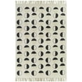 thumbnail image 1 of Balta Halfmoon Modern Geometric Area Rug Cream - 7'10" x 10', 1 of 5