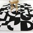 thumbnail image 1 of Laetitia Abstract Modern Area Rug, 1 of 5